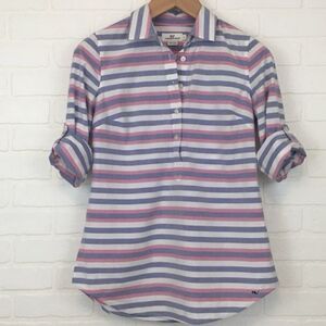 Vineyard Vines Striped Long Sleeve Tunic Sz 00